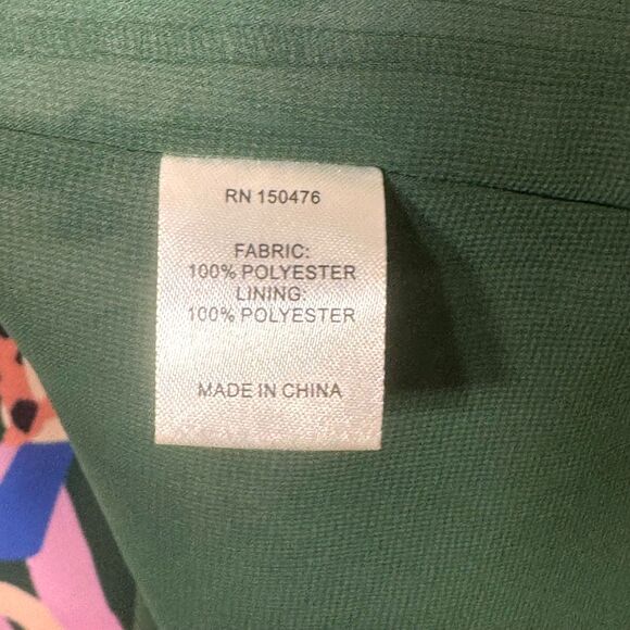 Crosby by Mollie Burch Olivia Mini Dress in Jungle Book Print, Med, V-Neck Lined - Picture 7 of 8